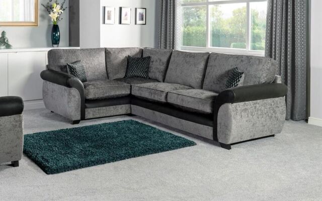 ScS Living Kadie Fabric 1 Corner 2 Standard Back Sofa by SCS