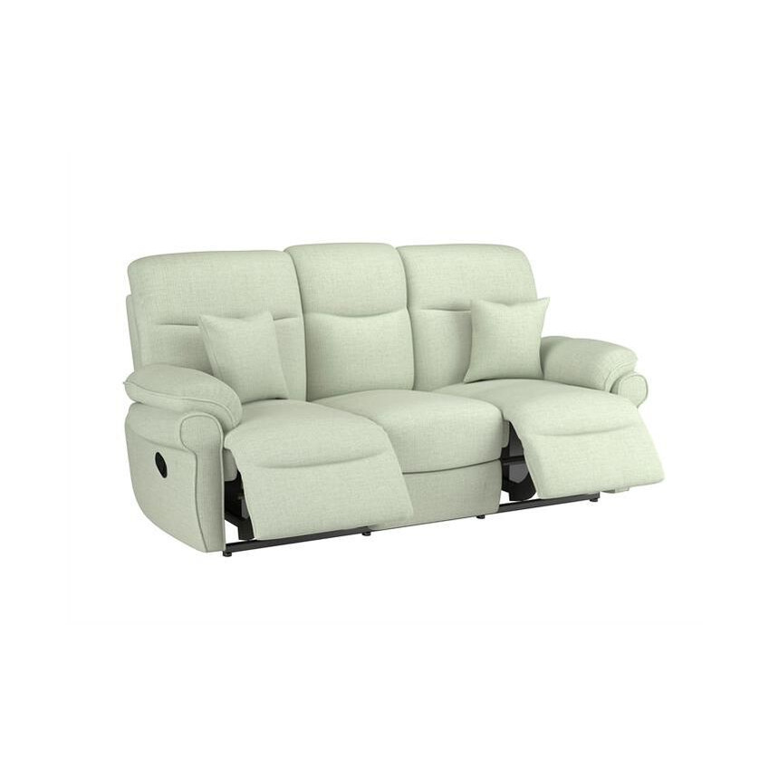 ScS Living Green Kelbrook Fabric 3 Seater Manual Recliner Sofa by SCS
