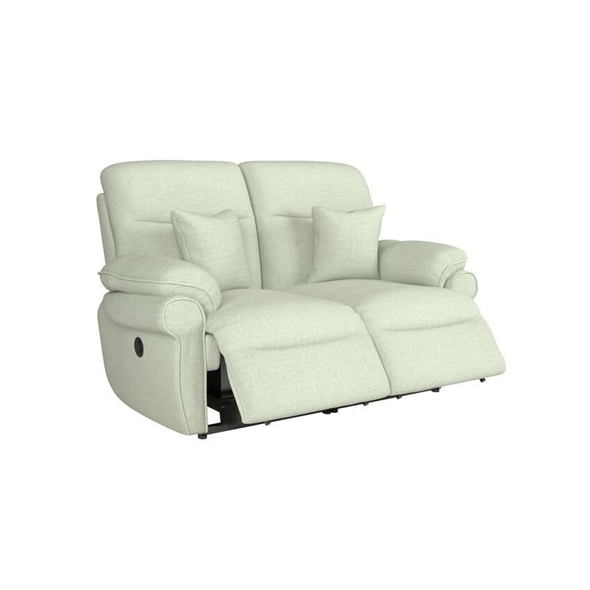 ScS Living Green Kelbrook Fabric 2 Seater Power Recliner Sofa by SCS