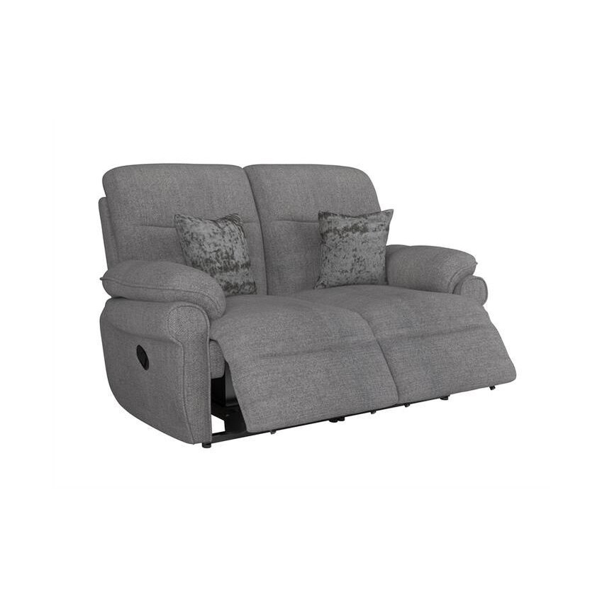 ScS Living Grey Kelbrook Fabric 2 Seater Manual Recliner Sofa by SCS