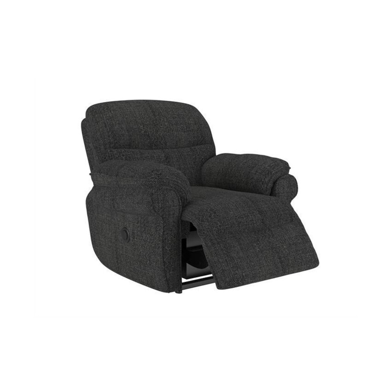 ScS Living Black Kelbrook Fabric Power Recliner Chair by SCS