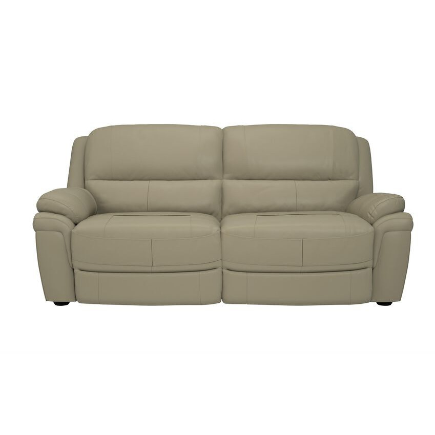 ScS Living Brown Pluto 3 Seater Static Sofa Sofa Sale by SCS