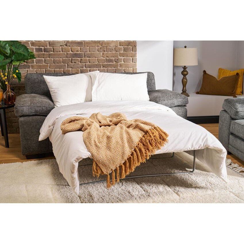 ScS Living Flint Fabric 2 Seater Sofa Bed by SCS