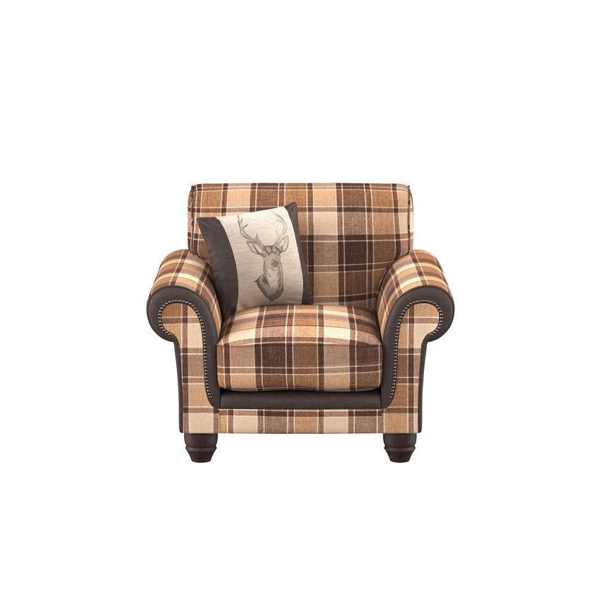 ScS Living Brown County Fabric Accent Chair by SCS