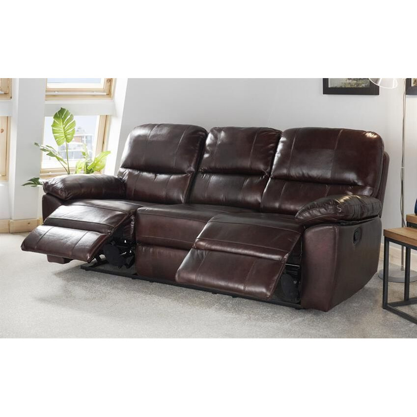 Charly 3 Seater Manual Recliner Sofa by SCS | uFurnish.com