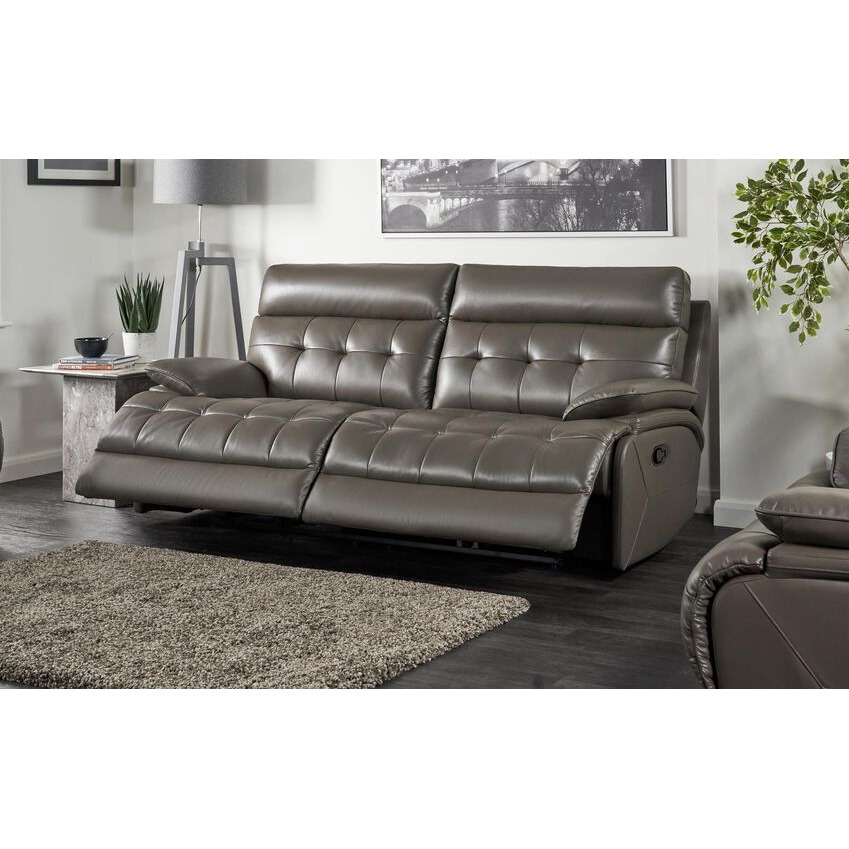 LaZBoy Knoxville 3 Seater Manual Recliner Sofa by SCS