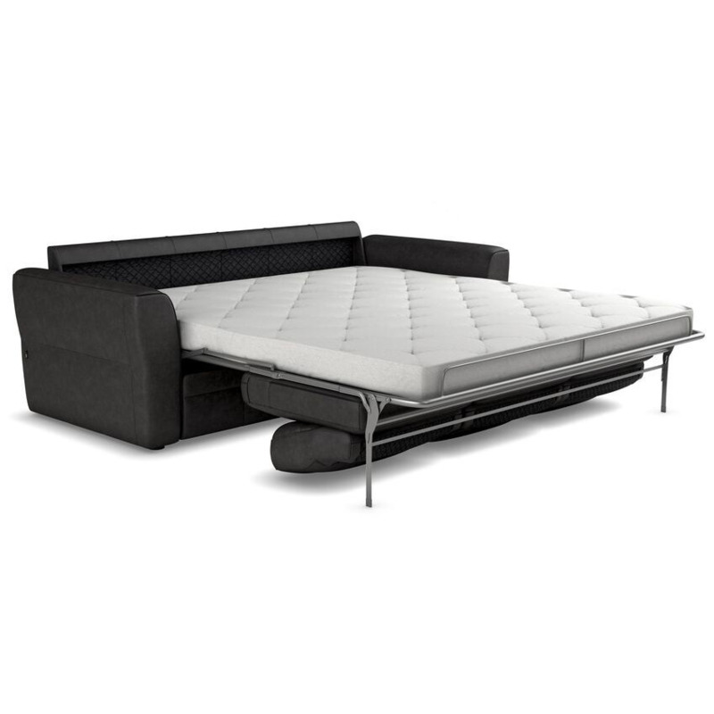 SiSi Italia Grey Amalfi 4 Seater Sofa Bed by SCS