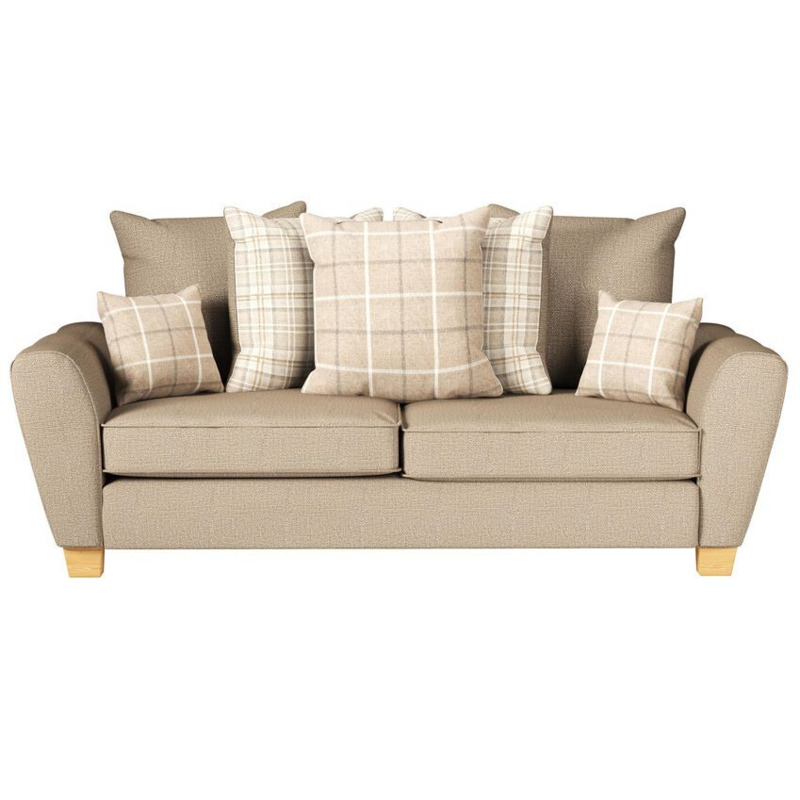 Theo 3 Seater Sofa Scatter Back by SCS