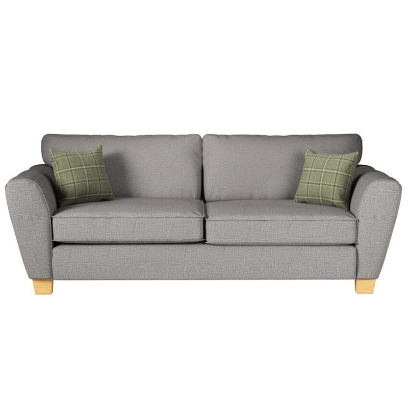 ScS Living Theo Grey 3 Seater Sofa Grey 3 Seater Sofa by SCS