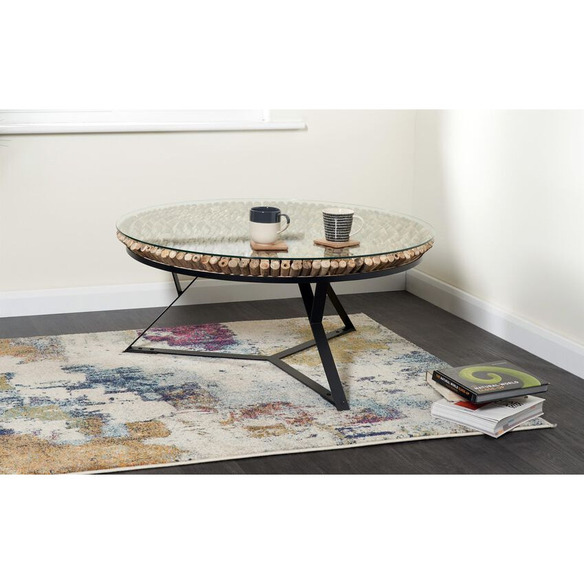 ScS Living Driftwood Iona Round Coffee Table by SCS