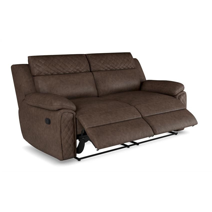 Endurance Olympia 3 Seater Manual Recliner Sofa by SCS | uFurnish.com