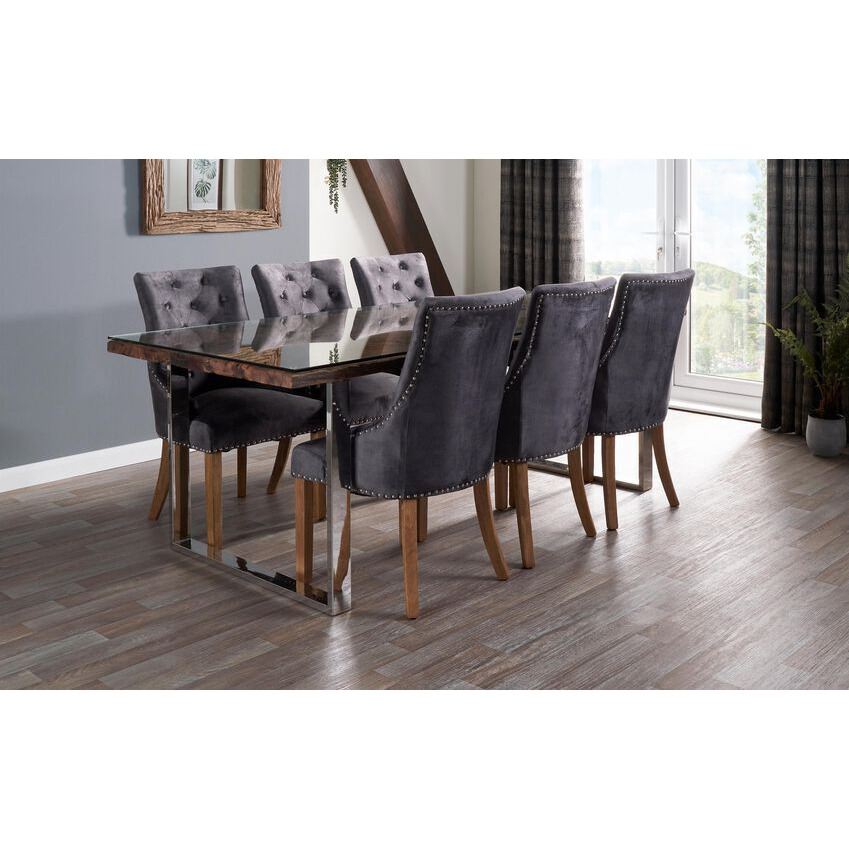 ScS Signature Jaipur Large Dining Table & 6 Chairs by SCS