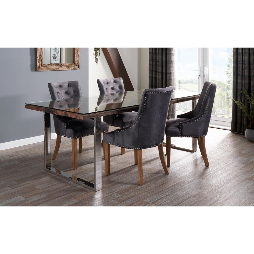 ScS Signature Jaipur Large Dining Table & 4 Chairs by SCS