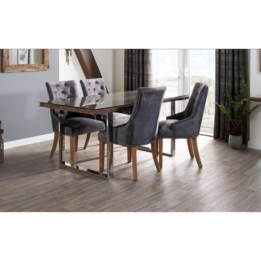 ScS Signature Jaipur Small Dining Table & 4 Chairs by SCS