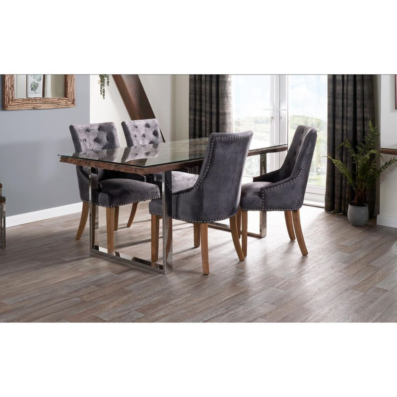 ScS Signature Jaipur Small Dining Table & 4 Chairs by SCS