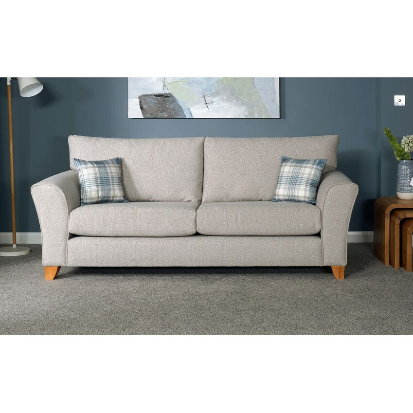 ScS Living Joni Fabric 3 Seater Sofa Standard Back by SCS