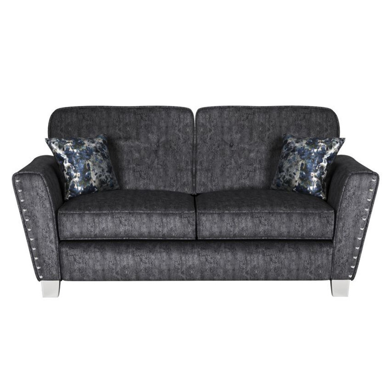 ScS Living Grey Esme Fabric 2 Seater Sofa by SCS
