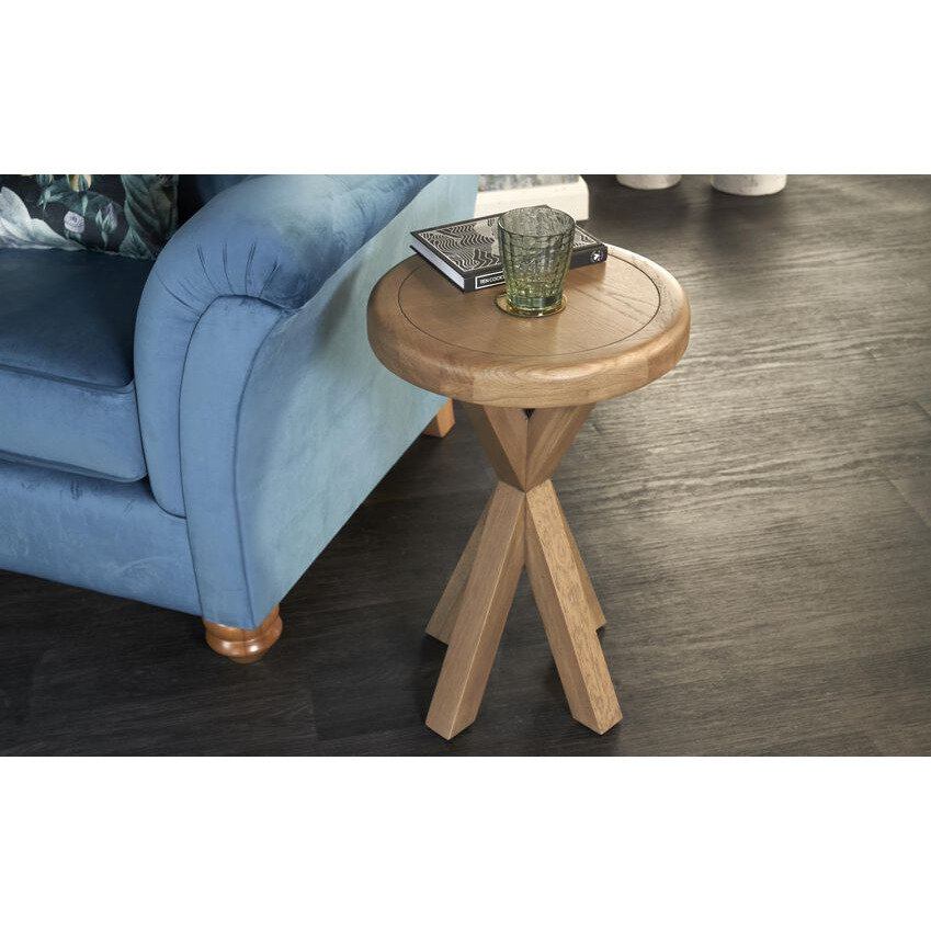 ScS Signature Brooklyn Round Side Table by SCS