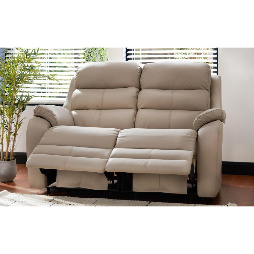 G Plan Fabric Greenwich 2 Seater Manual Recliner Sofa by SCS