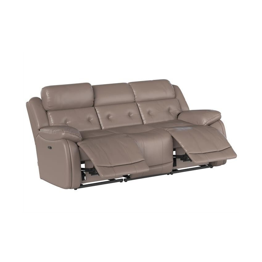 La-Z-Boy Grey El Paso 3 Seater Power Recliner Sofa with Head Tilt by ...
