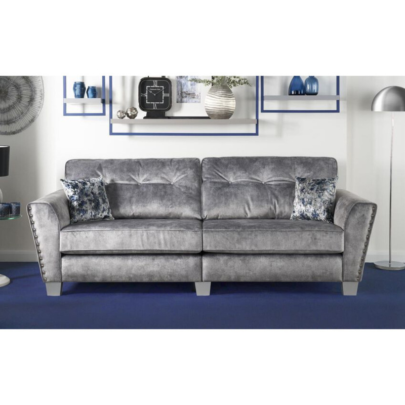 ScS Living Esme Fabric 4 Seater Sofa by SCS