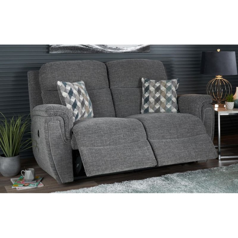 ScS Living Ashton Fabric 2 Seater Manual Recliner Sofa by SCS ...