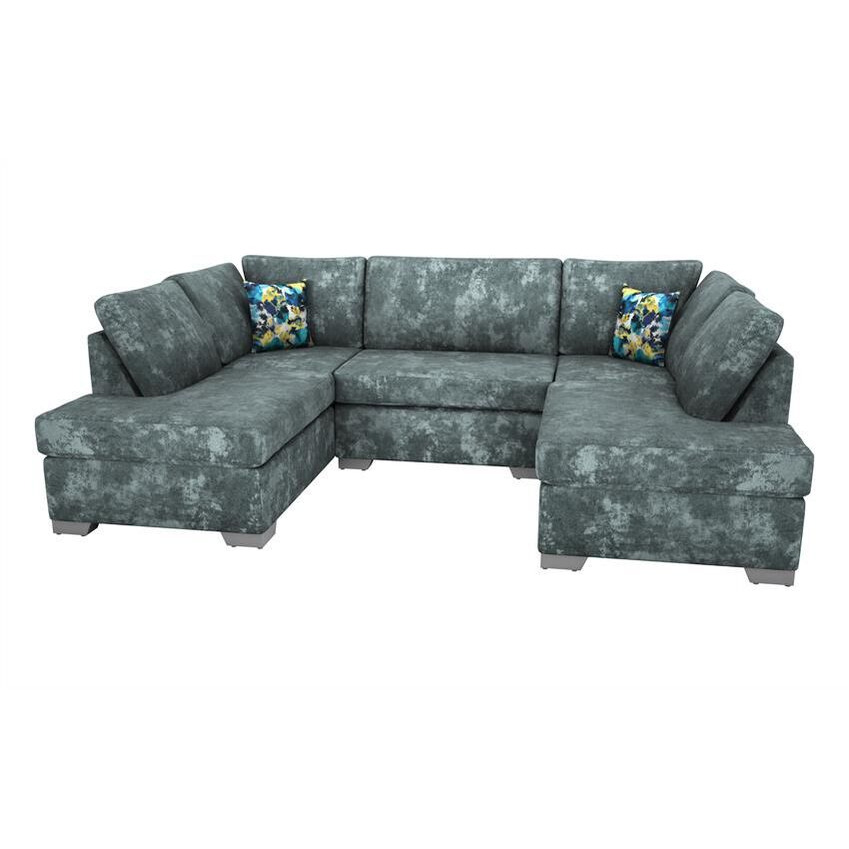 Sociable U Shaped Corner Sofa by SCS