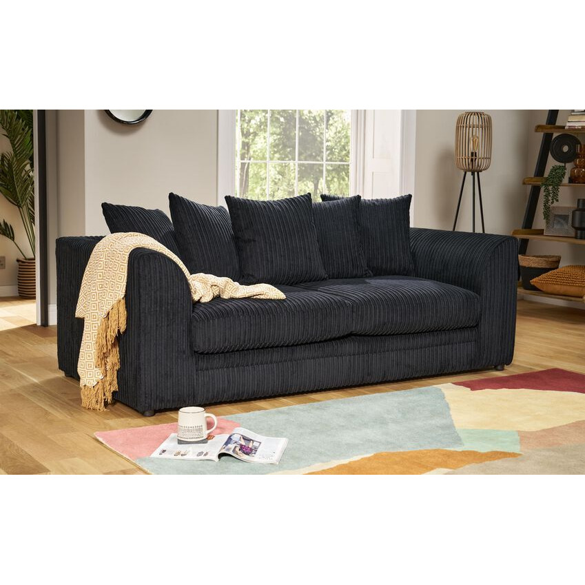 ScS Living Chicago Fabric 3 Seater Sofa Quick Delivery by SCS