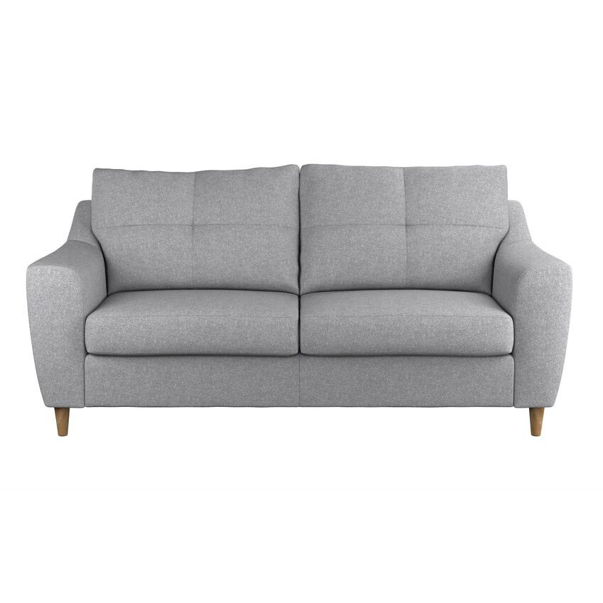 ScS Living Grey Fabric Baxter 3 Seater Sofa Quick Delivery by SCS