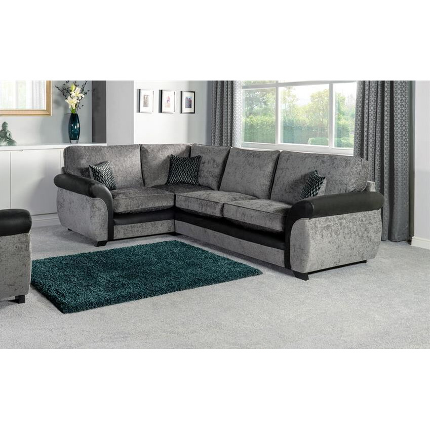 ScS Living Kadie Fabric 1 Corner 2 Standard Back Sofa by SCS