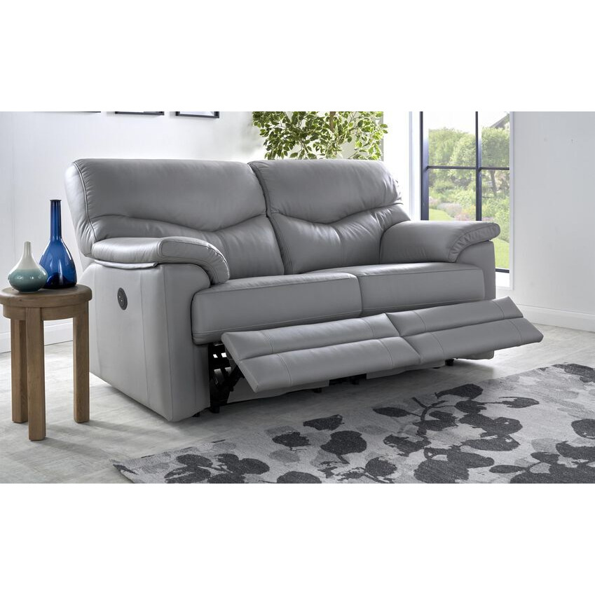 G Plan Fabric Stratford 2 Seater Power Recliner Sofa by SCS