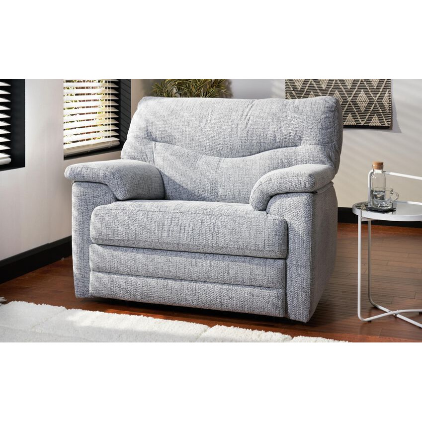 G Plan Fabric Stratford Snuggle Chair by SCS