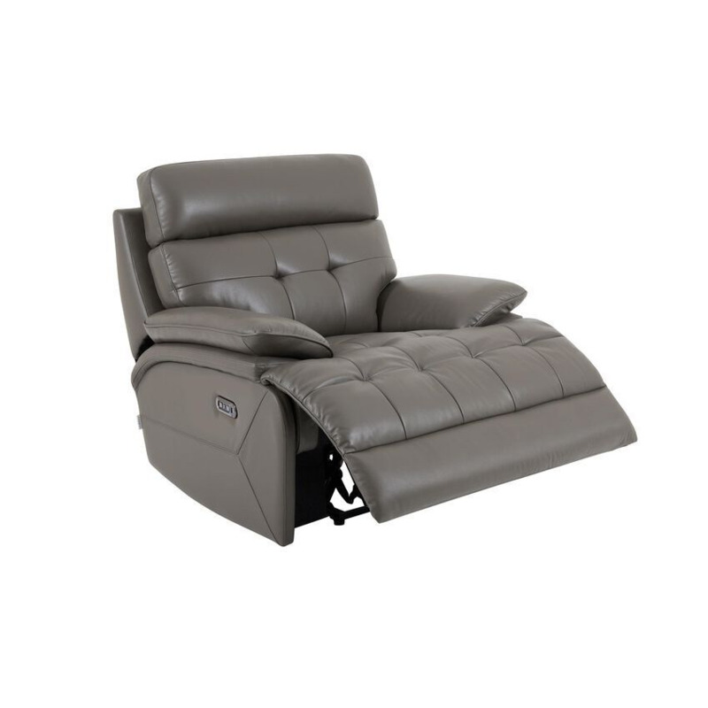 LaZBoy Brown Knoxville Power Recliner Chair with Head Tilt by SCS
