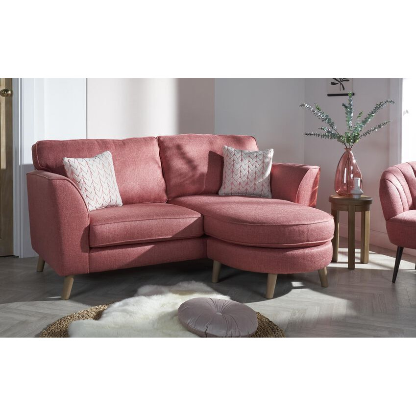 ScS Living Sunny Fabric 3 Seater Standard Back Lounger Sofa by SCS