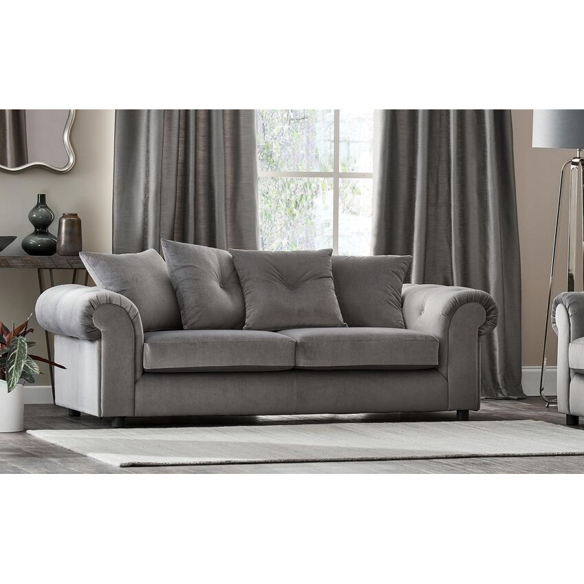 ScS Living Derby Fabric 3 Seater Sofa by SCS