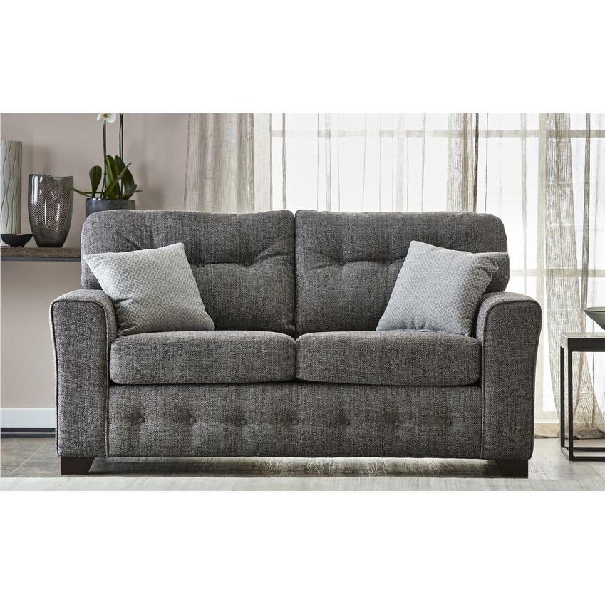 ScS Living Hartley Grey Fabric 2 Seater Sofa by SCS
