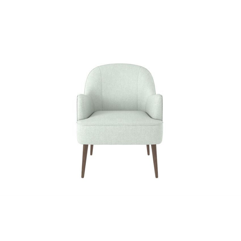 ScS Living Blue Fabric Bailey Accent Chair Quick Delivery by SCS