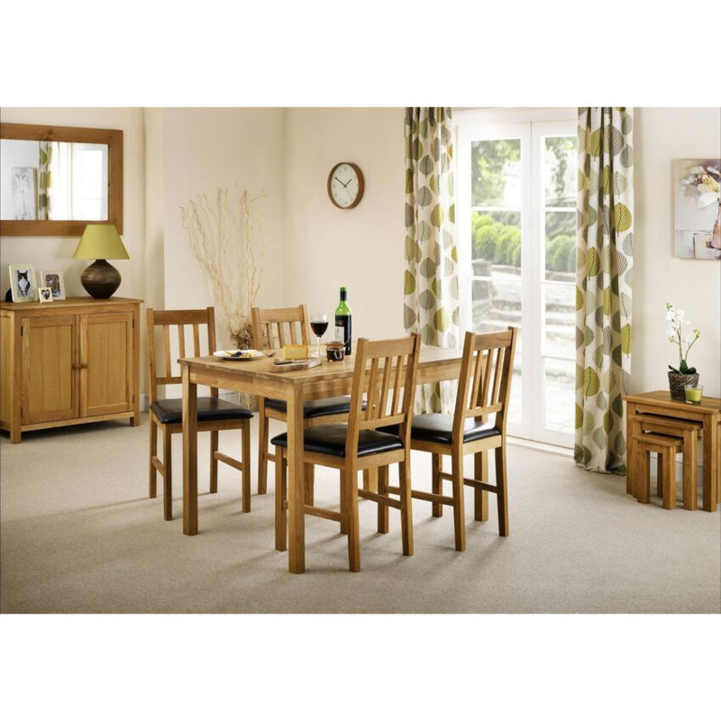 ScS Living Herrington Rectangular Dining Table & 4 Chairs by SCS
