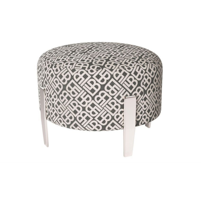 LLB Regency Large Round Footstool by SCS