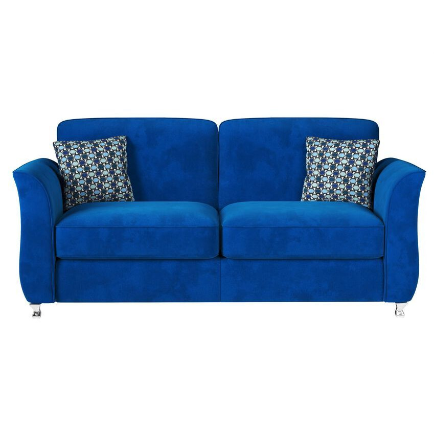 ScS Living Blue Milo Fabric 3 Seater Sofa Sofa Sale by SCS