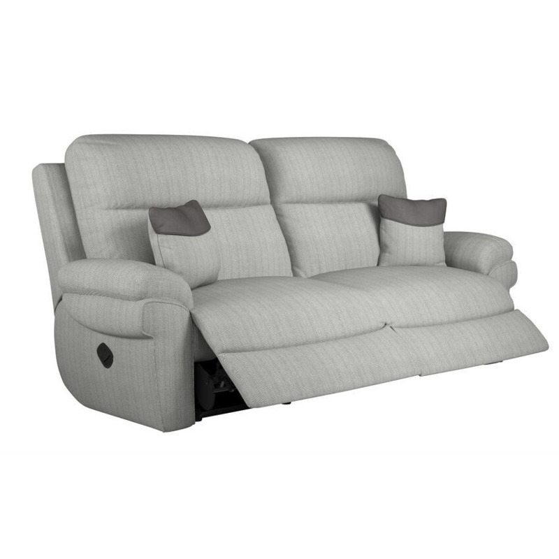 LaZBoy Tamla 3 Seater Manual Recliner Sofa by SCS