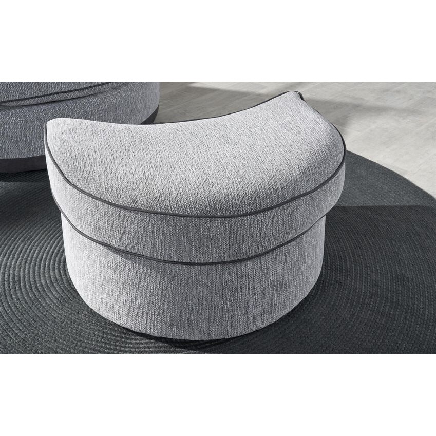 ScS Living Noah Fabric Twister Footstool by SCS