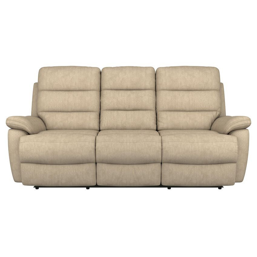 ScS Living Grey Fabric Griffin 3 Seater Sofa by SCS