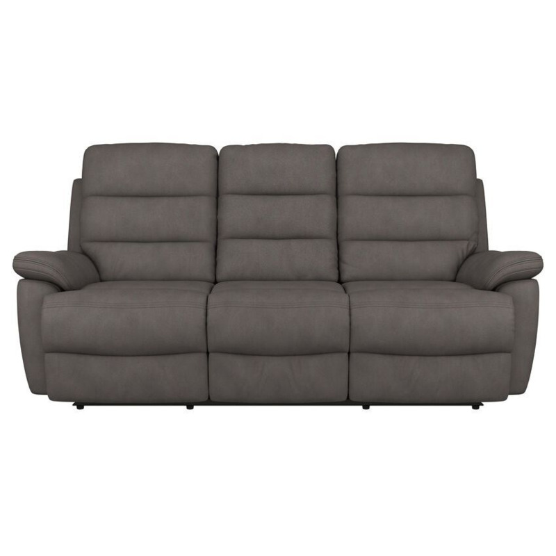 ScS Living Grey Fabric Griffin 3 Seater Sofa by SCS