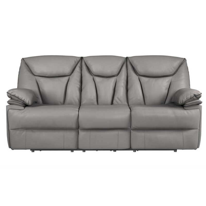 Endurance Grey Fabric Felix 3 Seater Sofa by SCS