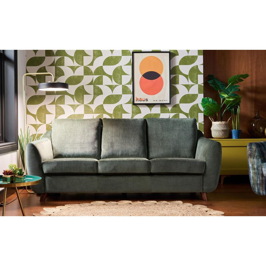 G Plan Brighton Fabric 3 Seater Sofa by SCS