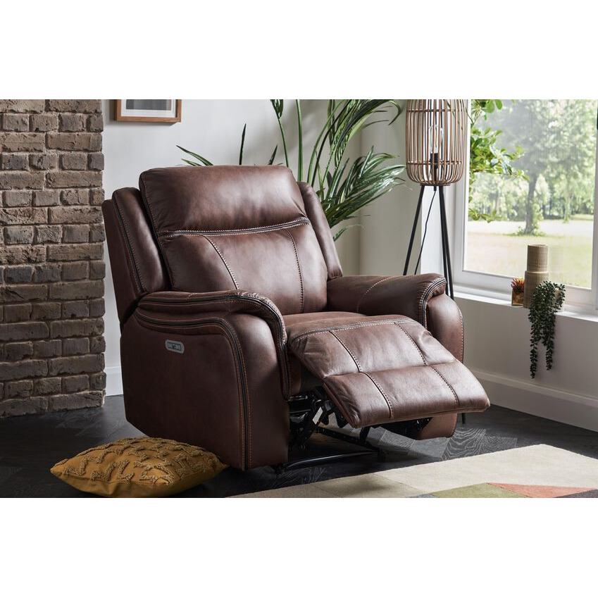 Endurance Mason Fabric Power Recliner Chair by SCS