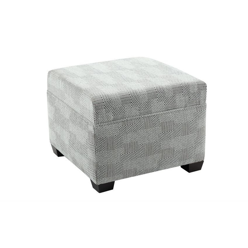 ScS Living Cream Fabric Otley Footstool by SCS