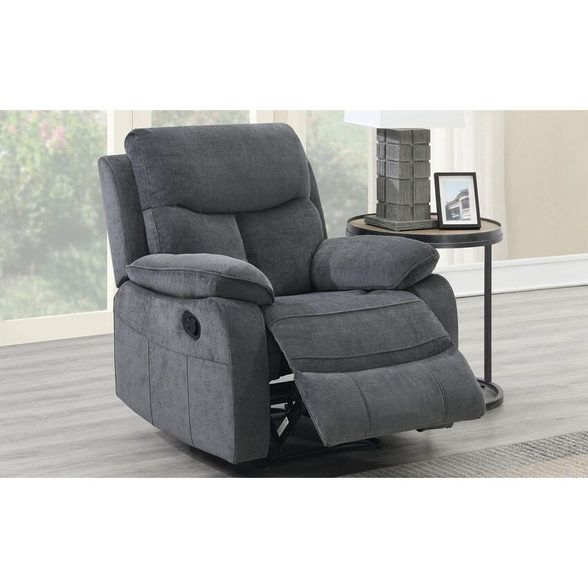ScS Living Tobias Fabric Manual Recliner Chair by SCS