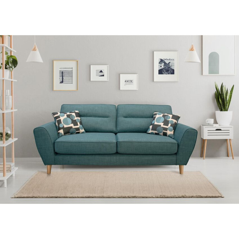 ScS Living Willow Fabric 3 Seater Sofa by SCS